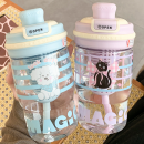 Tritan Cute straw water cup