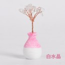 Vase Crystal Tree