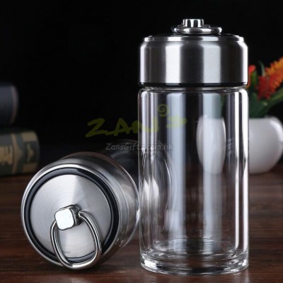 Glass Water Bottle