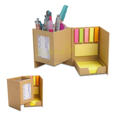 Pen Holder With Memo Pad