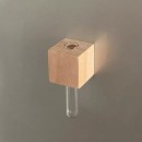 Magnetic refrigerator magnet hydroponic small vase
