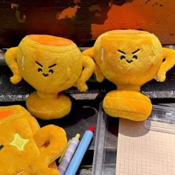 獎座毛絨掛件鑰匙扣