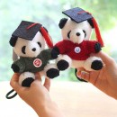 Graduation Bear Keychain