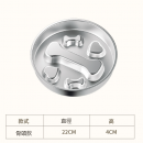 不鏽鋼寵物慢食盤