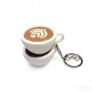 Coffee cup decompression keychain Coffee cup decompression keychain