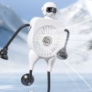 智能数显带吸盘风扇