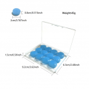 Silicone mud waterproof earplugs