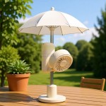 可折疊雨傘夾便攜手持風扇