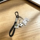 旋轉球類減壓鑰匙圈掛件