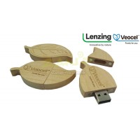 環保樹葉USB手指-Lenzing Fibers