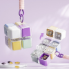 Rubik's Cube Medicine Box with Lanyard