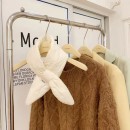 韩版冬季新款针织羽绒棉围巾 韩版冬季新款针织羽绒棉围巾