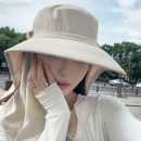 All-round sun protection one-piece hat