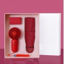Umbrella And Fan Gift Set
