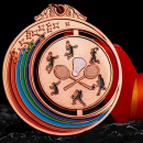 Badminton Metal Medal