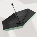Three-fold fully automatic ultra-light umbrella