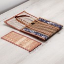 Bamboo woven basket