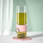 Portable Glass Mug with Infuser