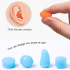 Silicone mud waterproof earplugs