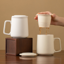Ceramic tea separation tea cup