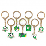 世界杯足球周邊紀念品金屬鑰匙扣掛件