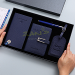 行李牌護照夾筆記本禮盒組