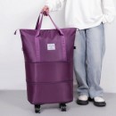 Large Capacity Universal Wheel Dry And Wet Separation Expandable Waterproof Luggage Bag