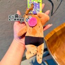 搞怪毛絨玩偶掛件鑰匙扣