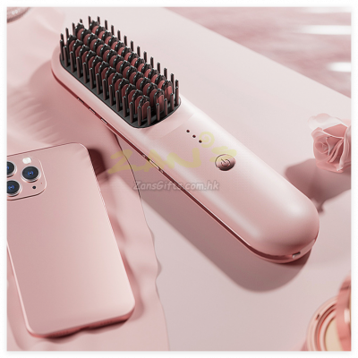 迷你便攜式直髮梳