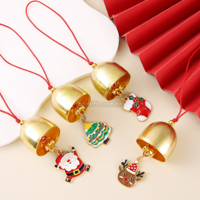 圣诞小铃铛风铃挂饰挂件 圣诞小铃铛风铃挂饰挂件