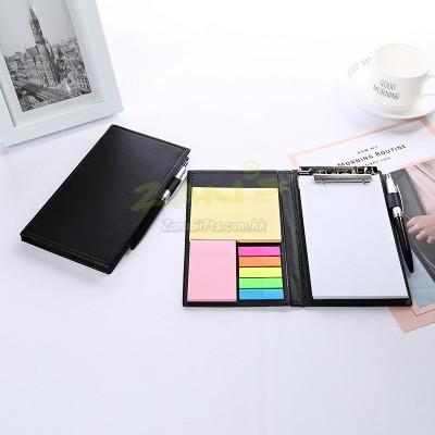 Folding Notepad With Clip