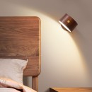 Environmental Protection Solid Wood Rotating Lamp