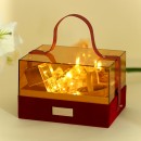 Transparent Acrylic Portable Gift Box