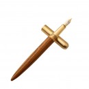 黄铜檀木商务钢笔签字笔