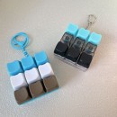 Custom Cat-Shaped Button Stress Relief Toy