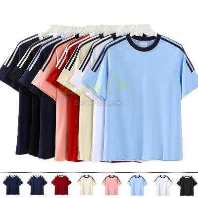 Contrasting Color Summer T-shirt