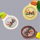 Rotating basketball Medal