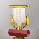 水晶奖座