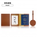 PU Luggage Tag and Passport Case Gift Set