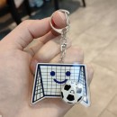 旋轉球類減壓鑰匙圈掛件