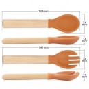 Short-handled Wooden Cutlery