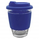 Carlo Glass Coffee Cup - Silicone Band