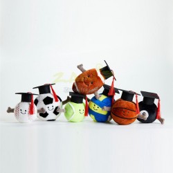 畢業毛絨球公仔