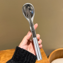 不锈钢筷子勺子套装便携餐具