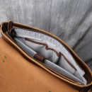 复古真皮公事电脑包