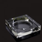 方形水晶烟灰缸