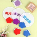 Luminous foldable advertising fan