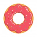 甜甜圈圓形矽藻泥杯墊