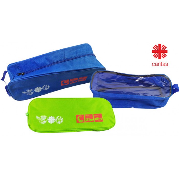 透明手提鞋袋-明愛