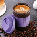 Degradable coffee grounds material coffee cup